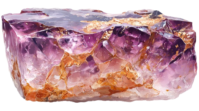 Ametrine crystal - Balance & Creativity
