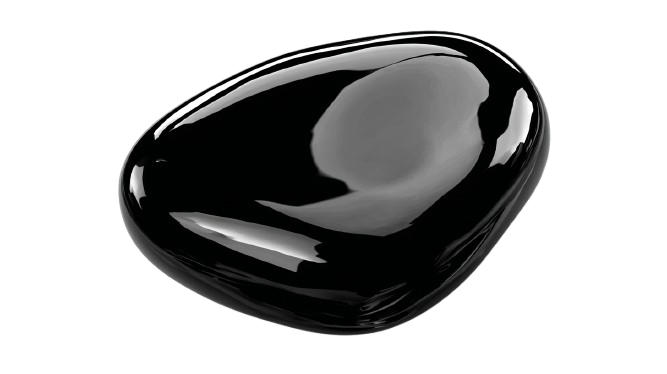 Black Onyx crystal - Strength & Willpower