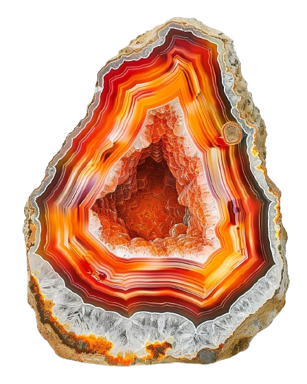 Agate crystal - Balance & Stability