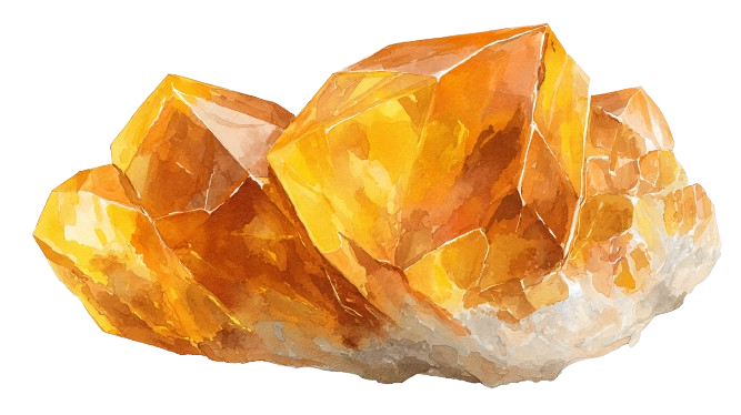 Citrine crystal - Abundance & Joy