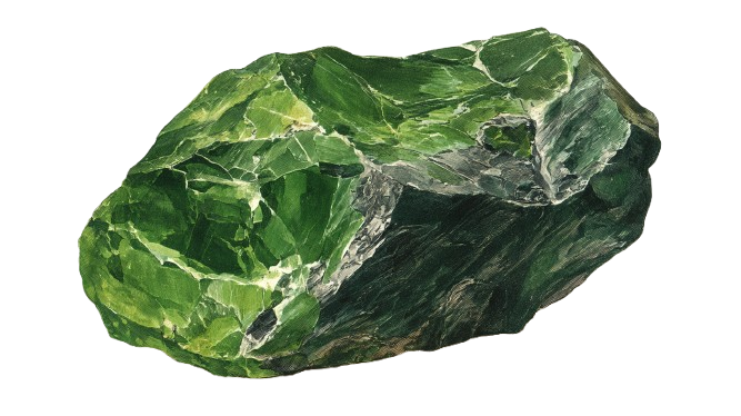 Nephrite crystal - Harmony & Longevity