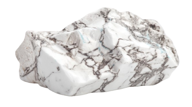 Howlite crystal - Calm & Patience