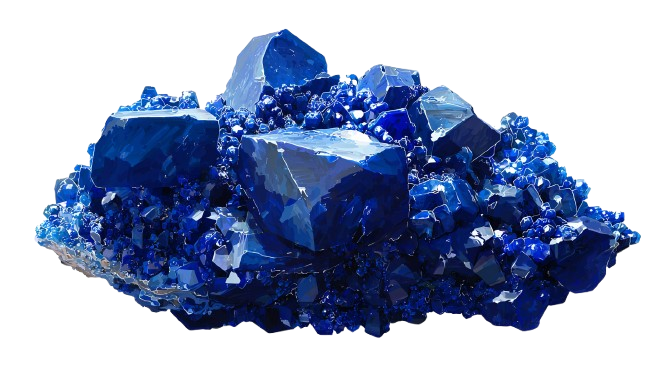 Azurite crystal - Insight & Vision