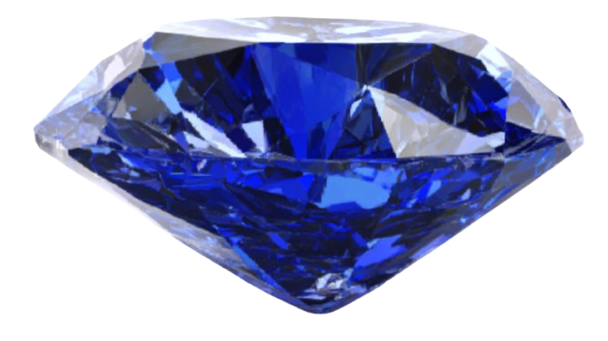Sapphire crystal - Wisdom & Royalty