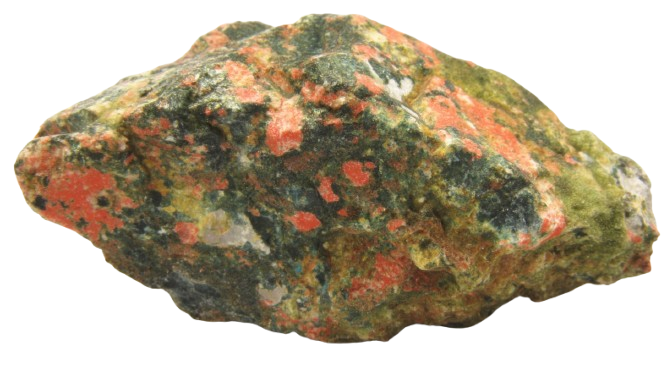 Unakite crystal - Vision & Patience