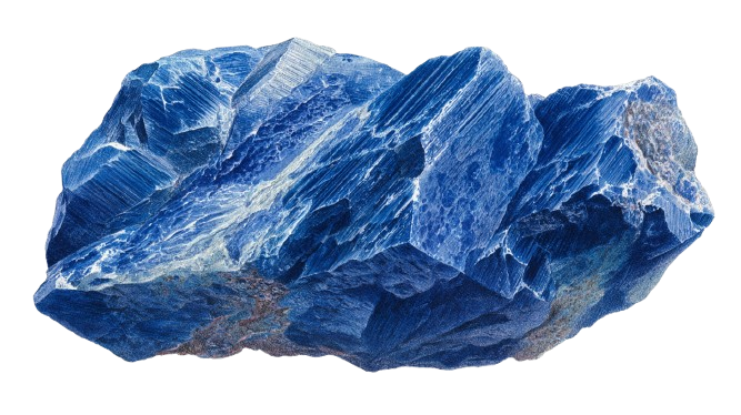 Dumortierite crystal - Patience & Order
