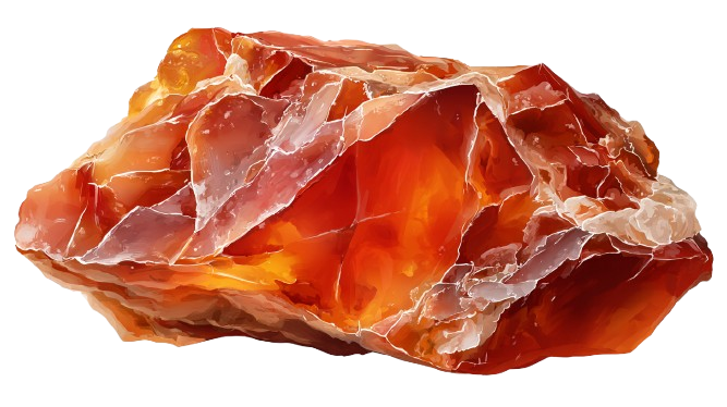 Carnelian crystal - Confidence & Courage