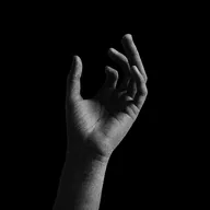 Hand symbol representing modern algorithmic tools