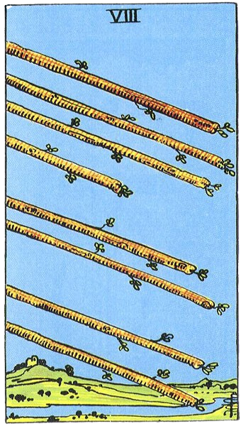 Eight of Wands