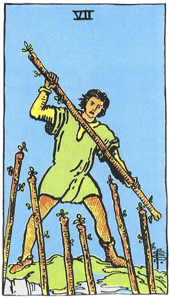 Seven of Wands