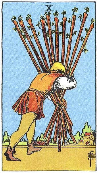Ten of Wands